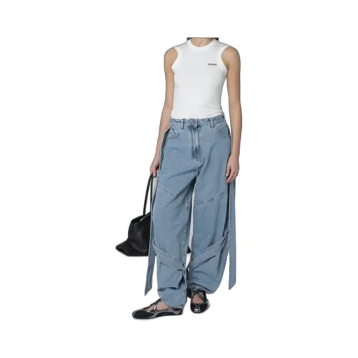 Tank Top With Shaped Hem