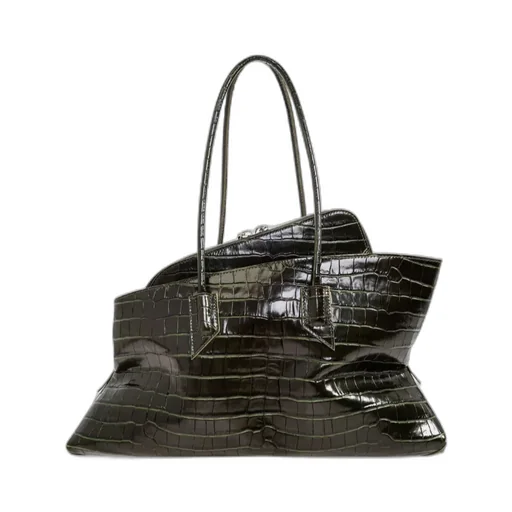 La Passeggiata Embossed Medium Bag