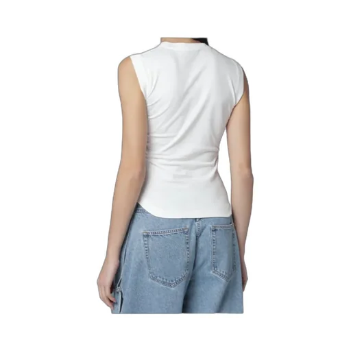 Tank Top With Shaped Hem