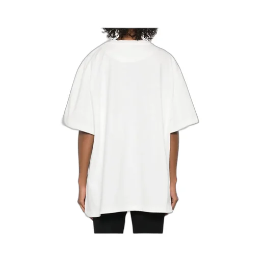 Logo Embroidered Oversized Jersey T-Shirt