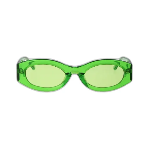 X Linda Farrow Berta Oval Sunglasses
