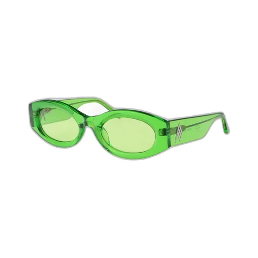 X Linda Farrow Berta Oval Sunglasses