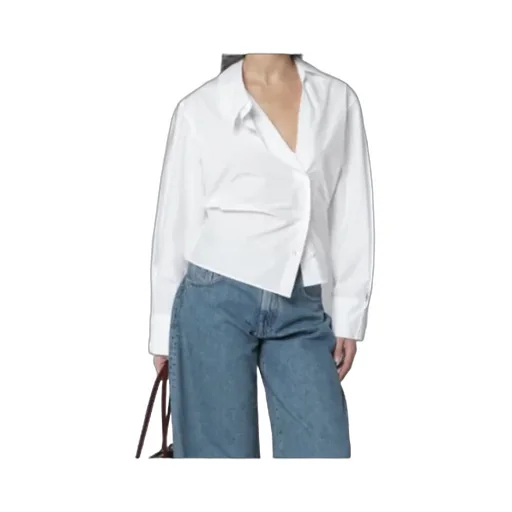 Asymmetrical Button Shirt