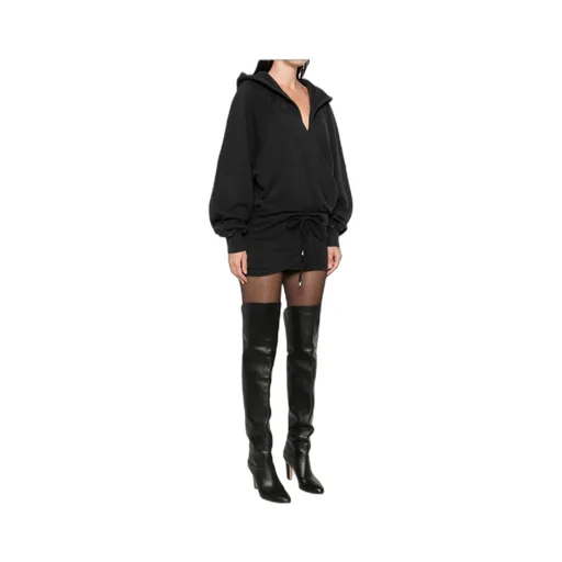 Drawstring Mini Dress