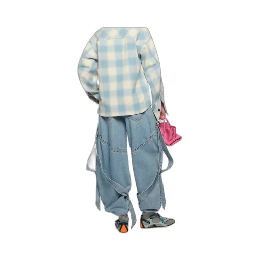Long Denim Pants