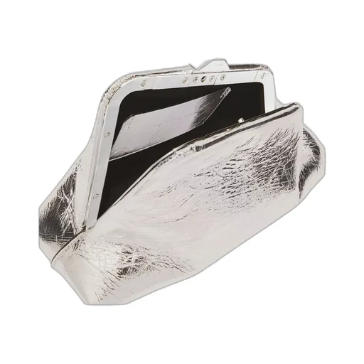Silver Clutch Day Off Small