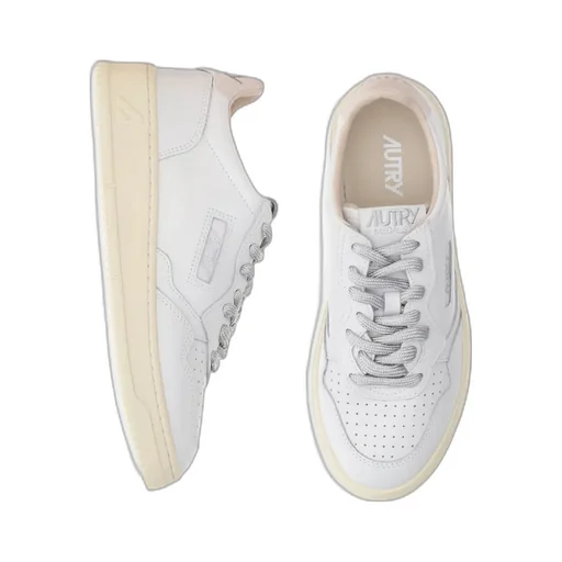 Perforated Leather Sneakers