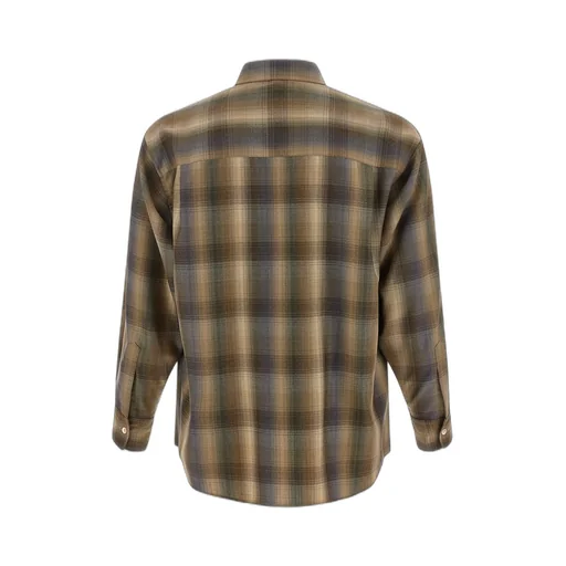 Check Pattern Wool Shirt
