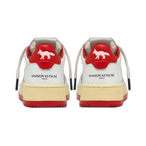 X Maison Kitsune Lace-Up Sneakers