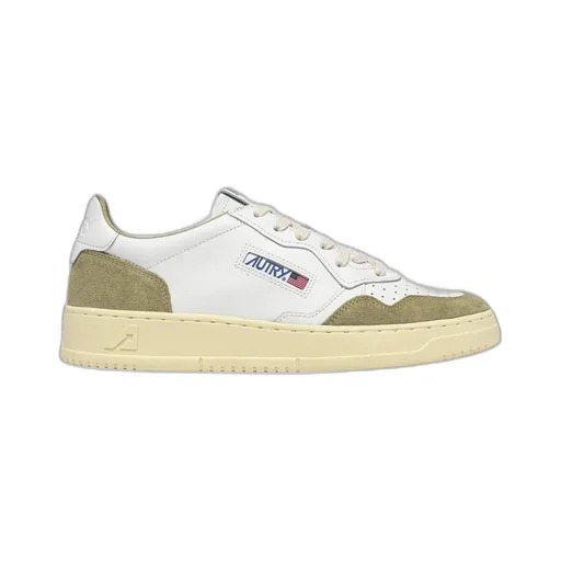 Logo Detail Leather Sneakers