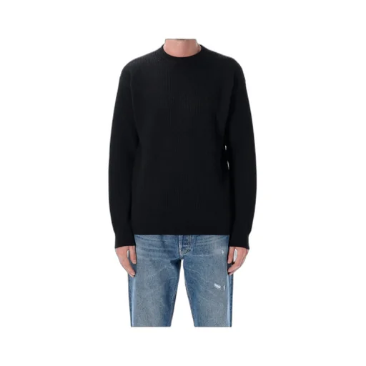 Superfine Wool Ribbed Knitwear