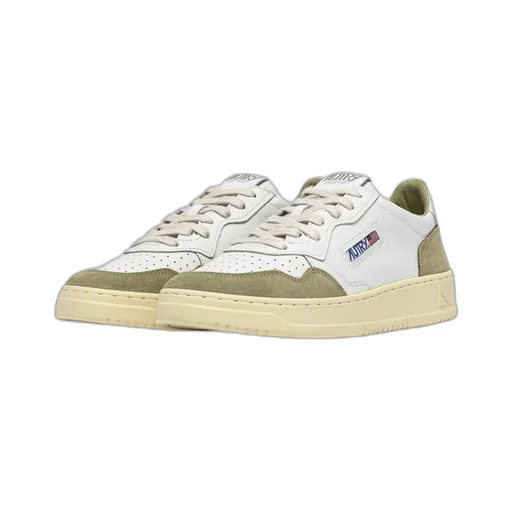 Logo Detail Leather Sneakers