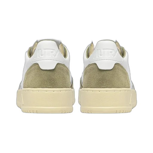 Logo Detail Leather Sneakers
