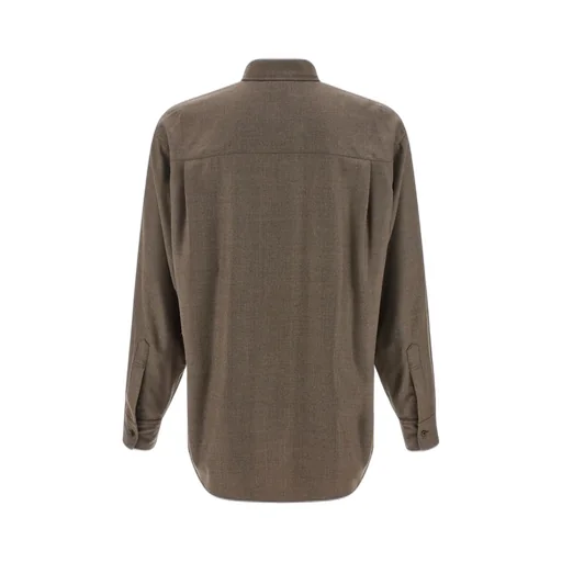 Ultra Fine Velvet Long-Sleeved Shirt