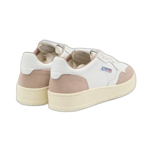 Logo Detail Leather Sneakers