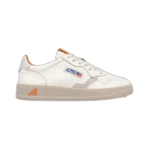 Perforated Leather Sneakers