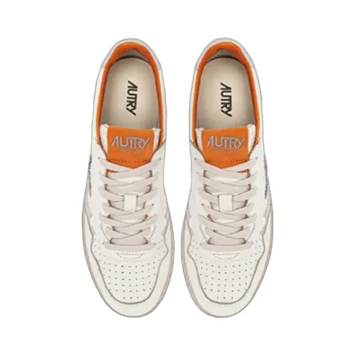 Perforated Leather Sneakers