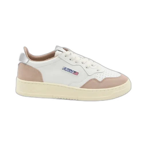 Logo Detail Leather Sneakers
