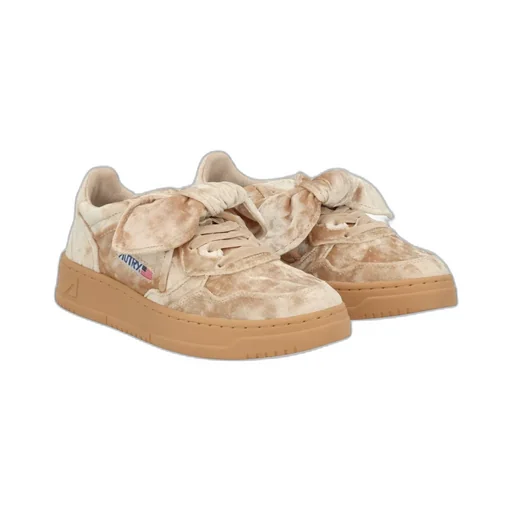 Medalist Velvet Bow Sneakers
