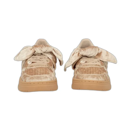 Medalist Velvet Bow Sneakers