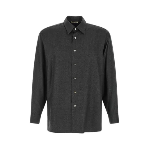 Ultra Fine Velvet Long-Sleeved Shirt