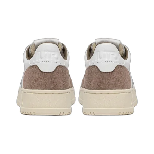Leather Lace-Up Sneakers