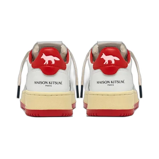 X Maison Kitsune Logo Printed Sneakers