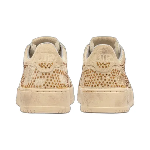 Crystal Medalist Suede Sneakers