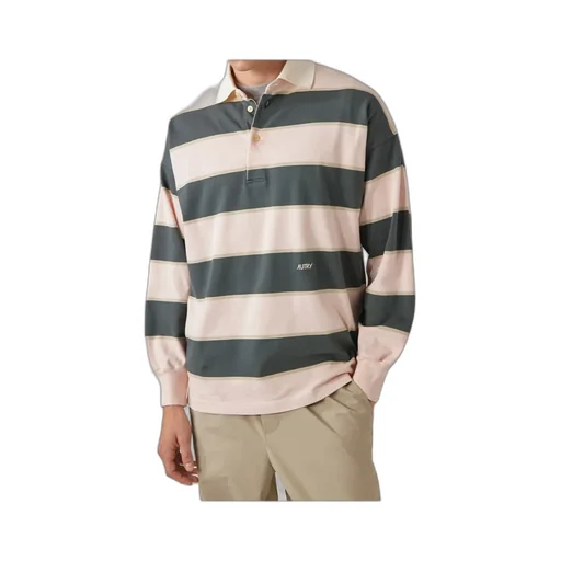 Striped Polo Top