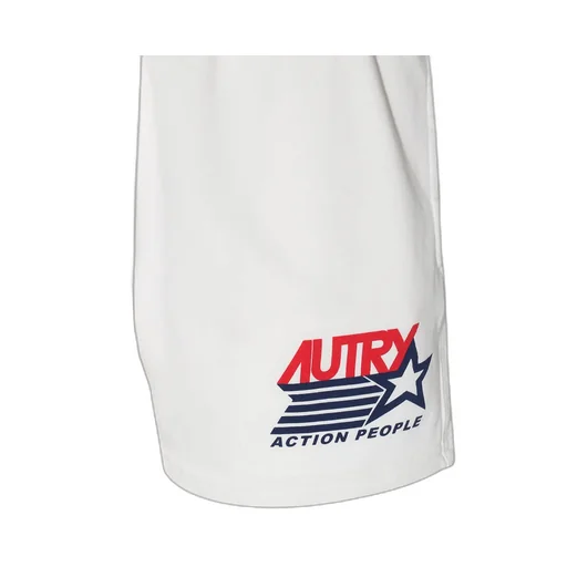 Logo Printed High Waist Shorts