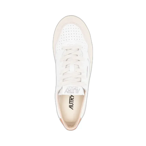 Medalist Platform Leather Sneakers