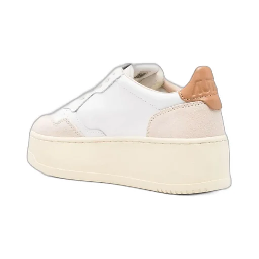 Medalist Platform Leather Sneakers