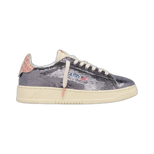 Sequin Low-Top Sneakers