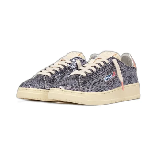Sequin Low-Top Sneakers