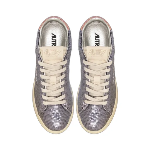 Sequin Low-Top Sneakers
