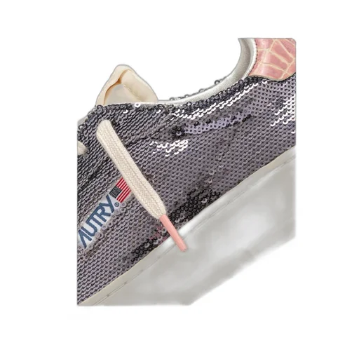 Sequin Low-Top Sneakers