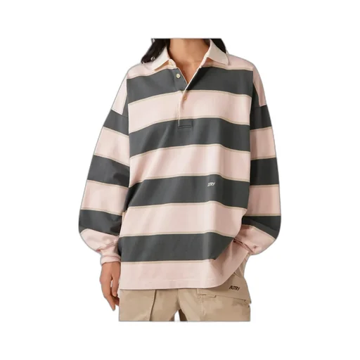 Striped Polo Top