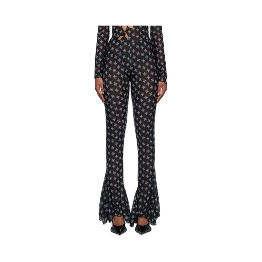 Pattern Casual Pants