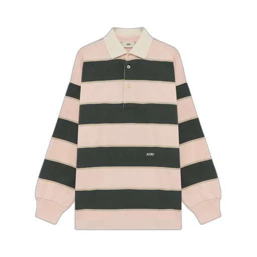 Striped Polo Top