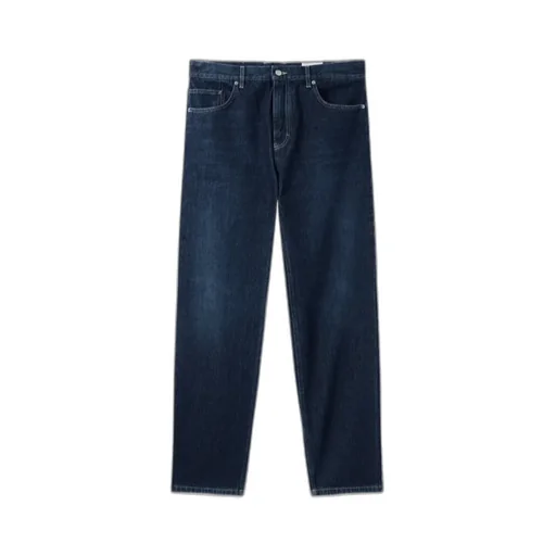 Cotton Straight Jeans