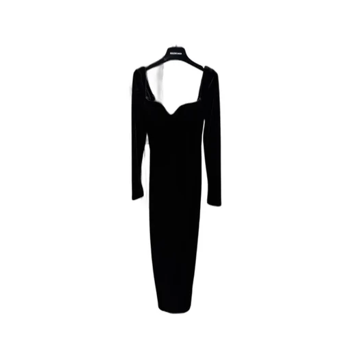 Long-Sleeved Fitted Dress