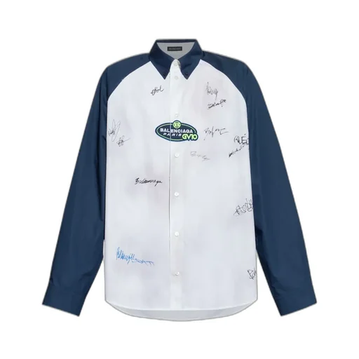 Logo Patch Long-Sleeve Shirt