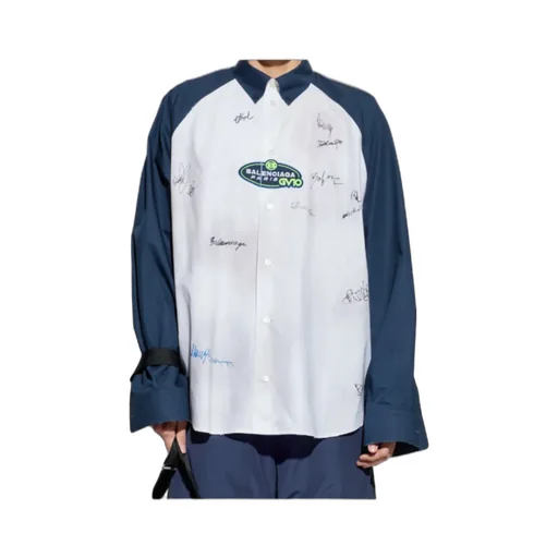 Logo Patch Long-Sleeve Shirt