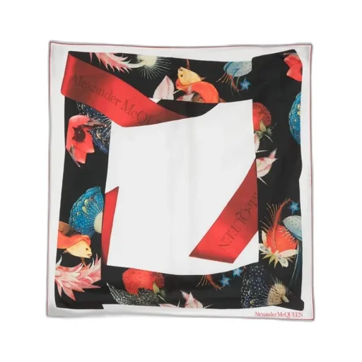 Hieronymus Bosch Print Silk Scarf
