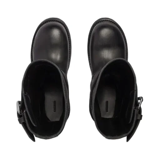 Venom Buckle Detailed Boots