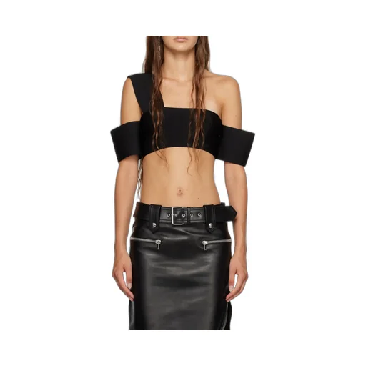 Off-Shoulder Stretched Bandeau Top