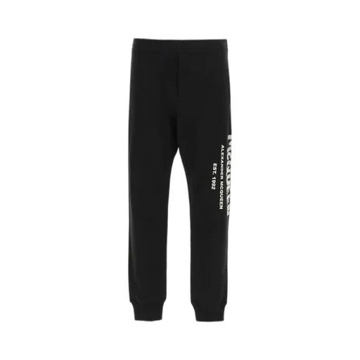 Graffiti Logo Printed Track Pants