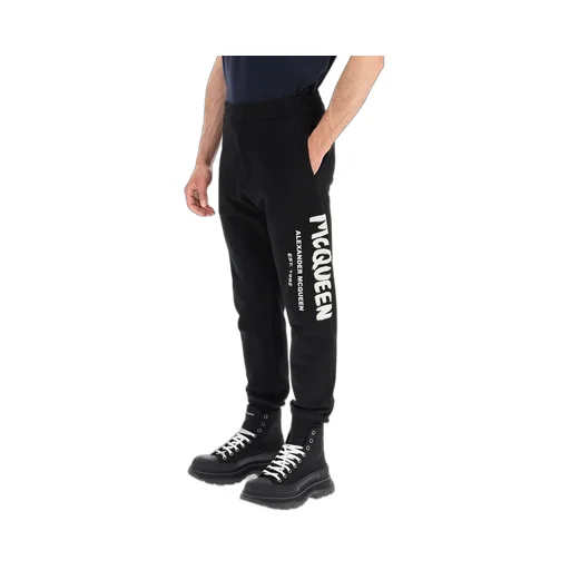 Graffiti Logo Printed Track Pants