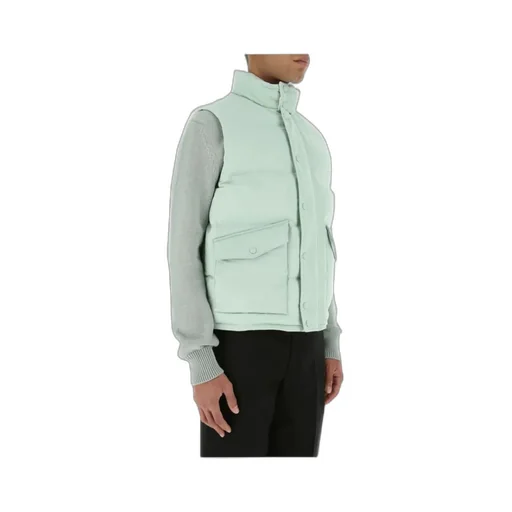 Logo Print Padded Gilet