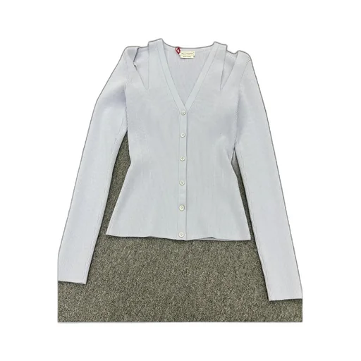 Cut-Out Cardigan